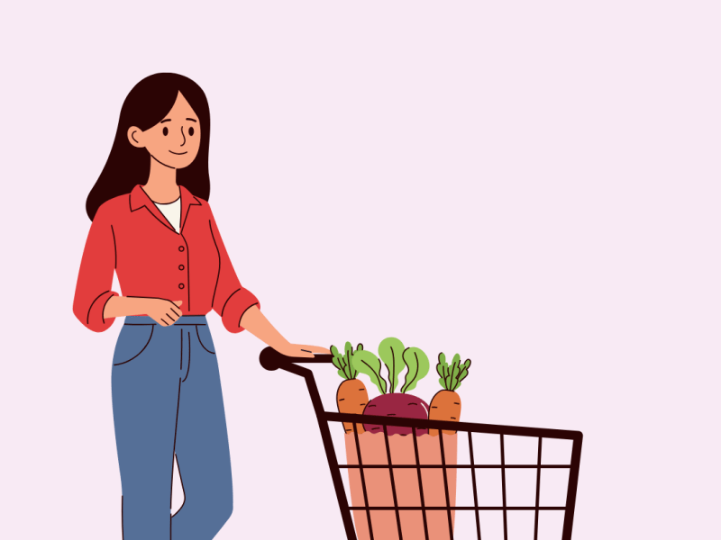 خمس خطوات لإعداد قائمة تسوق ذكية توفر الوقت&nbsp;والمال.